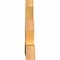 Ekena Millwork Saratoga Rough Sawn Timber Gable Bracket, Western Red Cedar, 48"W x 28"H x 4"D x 6"F, 14/12 Pitch GBW048X28X0406SAR00RWR - alternate 5